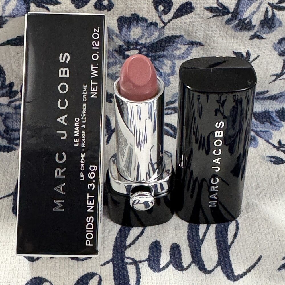 Marc Jacobs Le Marc Lip Creme Lipstick 246 Slow Burn - Discontinued Full Sz NIB
